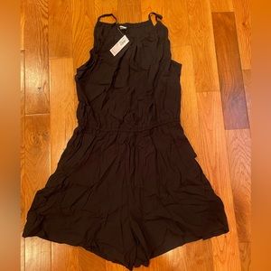 Brand New, Old Navy Black Romper, Medium - Tall